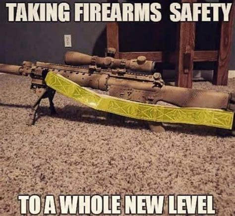 Firearms Safety Military Humor