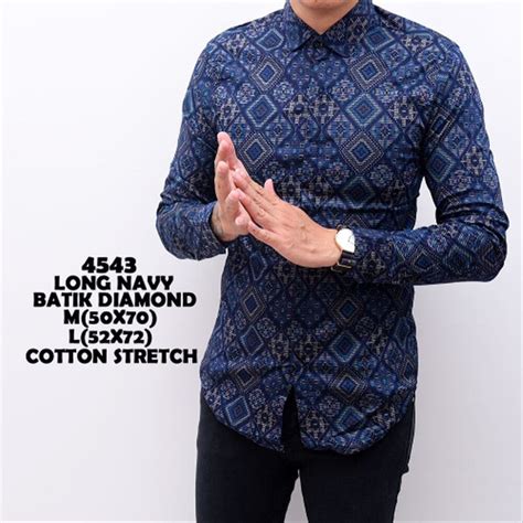 Baju Batik Lelaki Concha Matteson