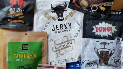 Jerky Subscription March 2020 Unboxing Coupon Youtube