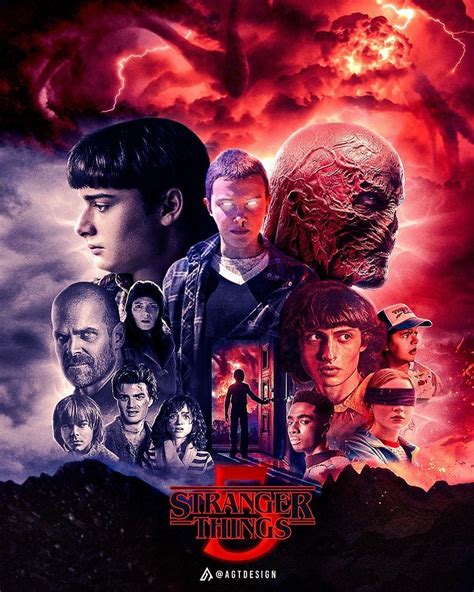 Agt Design On Instagram Stranger Things 5 Concept Poster By