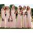 Bridesmaid Dresses Colored Pink  Wedding Splendor