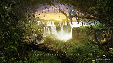 Se avete ancora qualche dubbio, seguite su twitter uno degli hashtag dedicati agli incendi in amazzonia. Amazonia - Desktopography Exhibition 2014 by Wesley-Souza ...