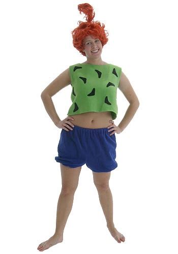 Pebbles Flintstone Costume Adult галька флинстоун флинстоуны вильма