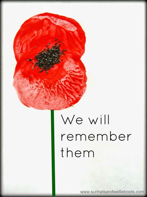 Sun Hats And Wellie Boots Remembrance Poppy Prints More Remembrance Day