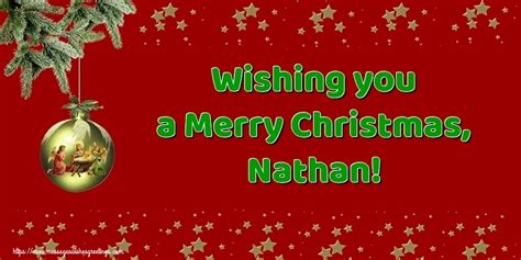 Nathan Greetings Cards For Christmas