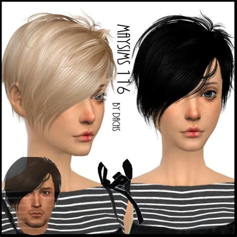 Pixie Cut Sims 4 Cc Short Hair