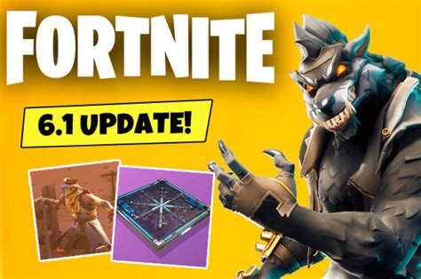 Fortnite fans are treated to a brand new update, plus bags of leaked items, skins, challenges and events. Fortnite 6.1 PATCH NOTES Reveal: LEAKED Skins Update ...