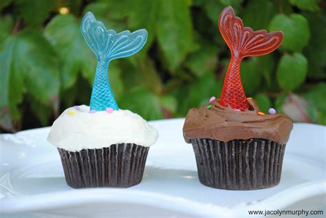 Jac O Lyn Murphy Dive In Mermaid Cupcake Toppers