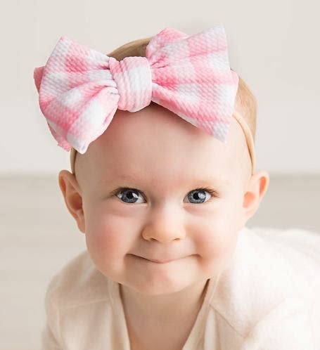 Big Oversized Baby Bows Over The Top Hair Bow Headbands For Baby Girls