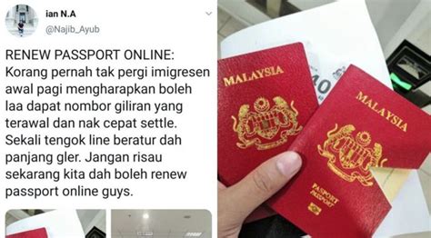 While it's actually a relatively would there be any delay if i am from east malaysia for the passport renewal? Lelaki Ini Ajar Cara Renew Pasport Secara Online, Lebih ...