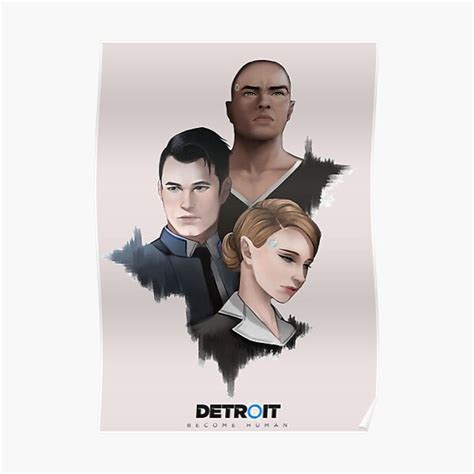 Detroit Become Human Poster For Sale By Jaimerurol Redbubble