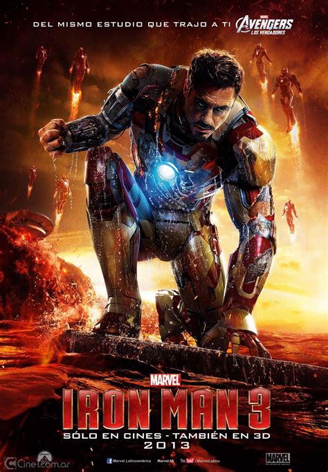 Collection Of Marvels Iron Man 3 Movie Poster Art Iron Man Movie