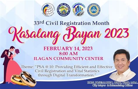 February 14 2023 Kasalang Bayan 2023 City Of Ilagan Official Website