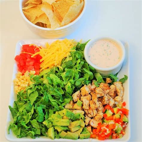 Dice the chicken into cubes. Everyday Insanity...: Chicken Taco Salad | Chicken taco ...