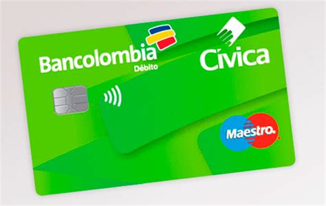 Tarjeta de credito gratis bancolombia eprepago mastercard. Tarjeta Débito Cívica Bancolombia