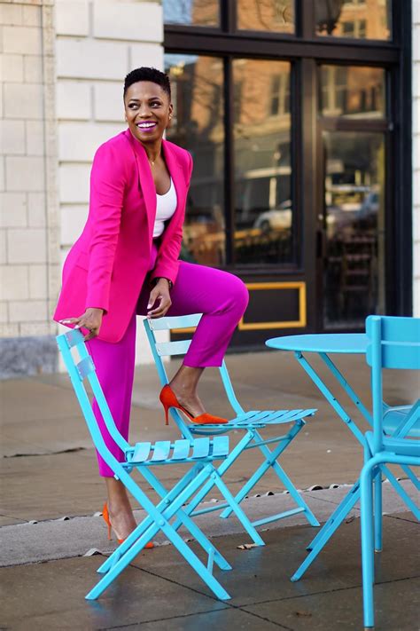 Make Bold Moves In Bright Suits Economy Of Style Color Blocking