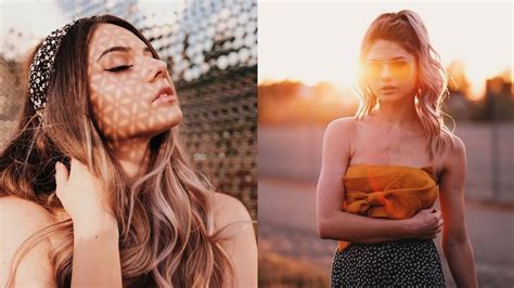 Sunset Backlit Portraits Photoshoot W Victoria Fujifilm X T2 56mm F1