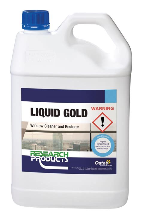 Liquid Gold Window Cleaner And Restorer Powervac