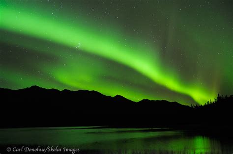 Northern Lights Photo Wrangell St Elias National Park Alaska