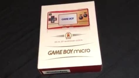 Gameboy Micro Unboxing Youtube