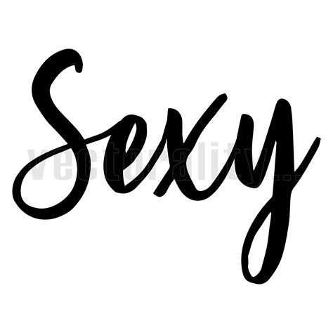 Sexy Girl Woman Power Saying Script Text Word Font Vector Art Etsy Uk