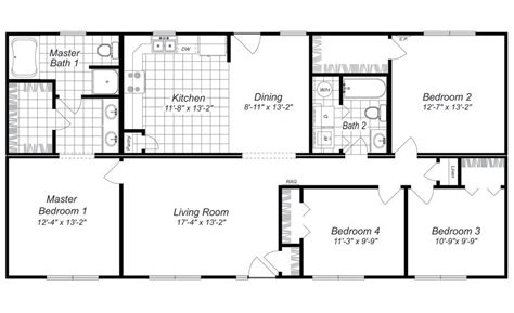 20 Free 4 Bedroom House Plans