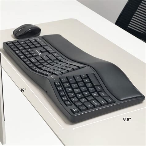 X9 Ergonomic Keyboard Wireless Your Comfort Matters Full Size