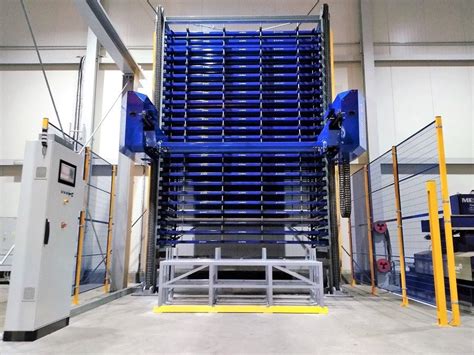 Es Tower Automatic Sheet Metal Storage System Solutions Heavy