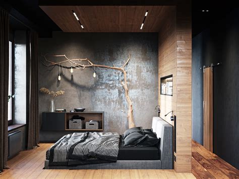Industrial Bedroom Interior Design Ideas