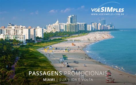 ️ Passagens Aéreas Promocionais De São Paulo Para Miami A Partir De R 125500 Ida E Volta