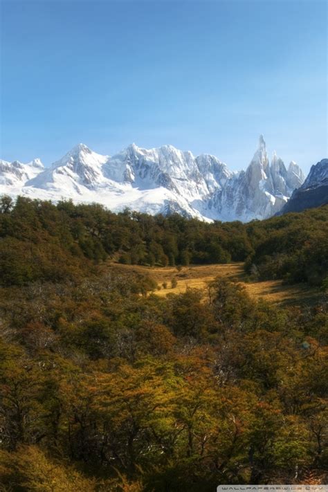 Andes Mountains Patagonia Argentina Ultra Hd Desktop Background