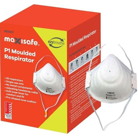 MASK P MOULDED RESPIRATOR EA BOX RES FIRST AID Product Detail Northside