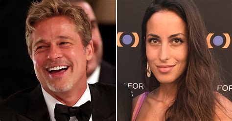 Brad Pitt And Girlfriend Ines De Ramon Very Into Each Other And
