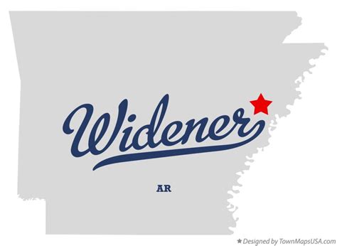 Map Of Widener Ar Arkansas
