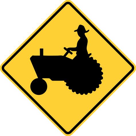 W11-5 FARM MACHINERY TRAFFIC - Signs & Safety Devices