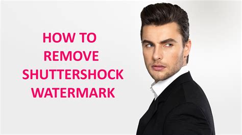 How to remove watermark from image using wondershare fotophire step by step. How to Remove Shuttershock Watermark | Photoshop Tutorial ...