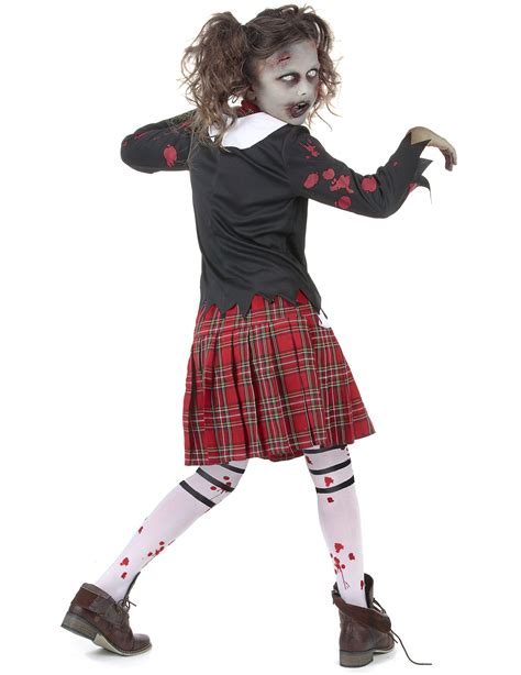 Déguisement écolière Zombie Fille Halloween Deguise Toi Achat De Déguisements Enfants