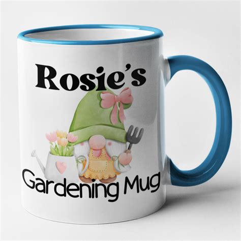 personalised couples gardening mug set gnome gonk name mugs joint t ebay