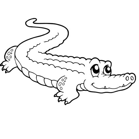Alligator: Coloring Pages & Books - 100% FREE and printable!