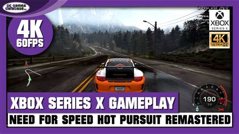 Need For Speed Hot Pursuit Remastered Fox Lair Pass Complete Control 4k 60fps Auto Hdr