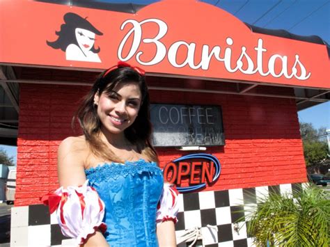Hot Coffee Served By Smoking Babes At Baristas Tampa Fl Patch