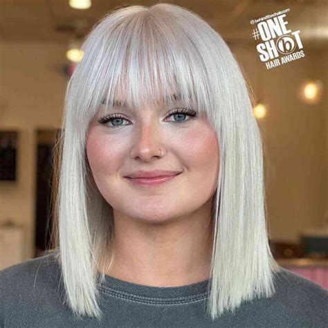 44 Trendy Blunt Bob With Bangs To Inspire Your Next Chop