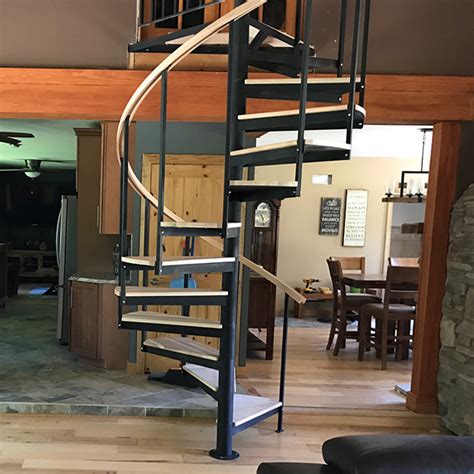 Custom Interior Spiral Staircases In Nyc And Ct Acadia Stairs
