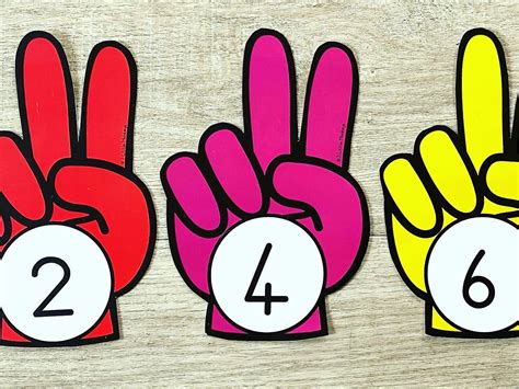 Counting In 2s Rainbow Pdf 3 Little Monkeys