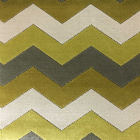 Longwood Chevron Pattern Cut Velvet Upholster Fabric By The Yard