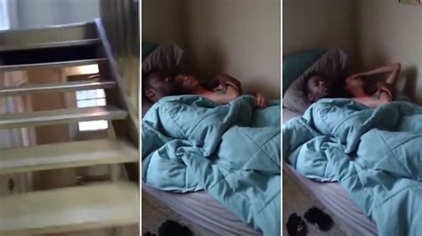Man Catches Cheating Girlfriend In Bed With Another Man