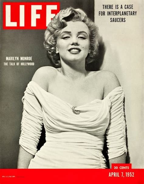 April 7 1952 Marilyns Debut Cover Photographed By Philippe Halsman