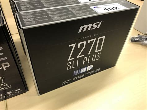 Msi Z270 Sli Plus Motherboard