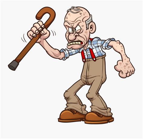 Grumpy Old Man Png Transparent Grumpy Old Man Angry Old