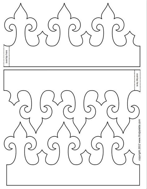 Royal Paper Crowns Más | Crown template, Paper crowns, Crown crafts